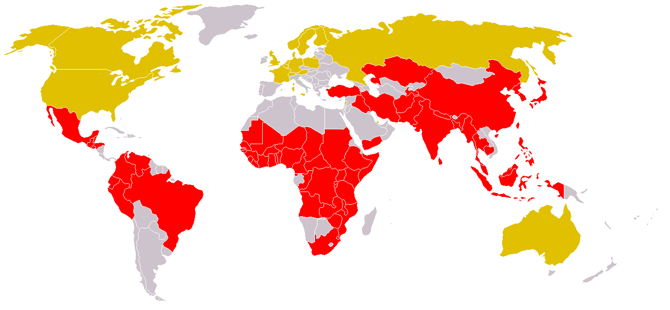 Карта малярии индия